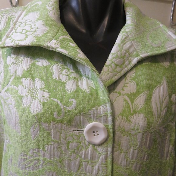 COLDWATER CREEK JACKET / NWOT / SZ 14 /BROCADE - Picture 9 of 10